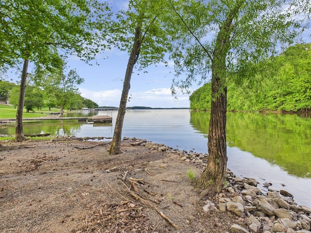 378 Roy Harris Rd, Kuttawa, KY 42055 - water view with a floating dock
