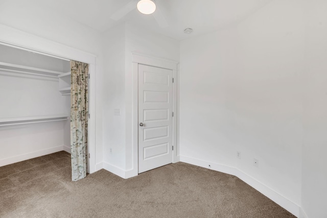 525B Stevenson St, Nashville, TN 37209 - unfurnished bedroom featuring carpet flooring, a closet, and baseboards
