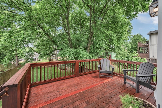525B Stevenson St, Nashville, TN 37209 - view of deck