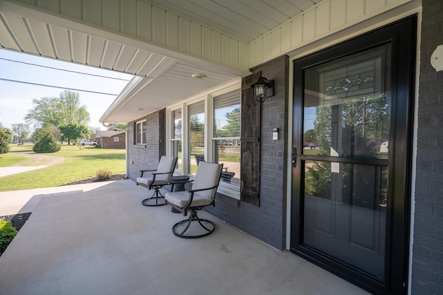 703 Brenda Ave, Loretto, TN 38469 - view of patio with covered porch