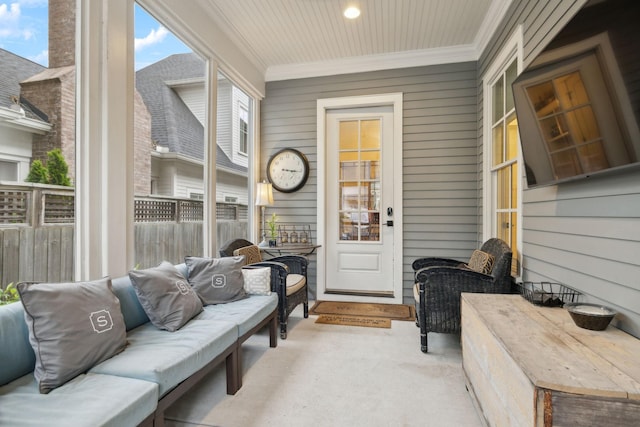 1224 Adams St, Franklin, TN 37064 - sunroom featuring an outdoor hangout area