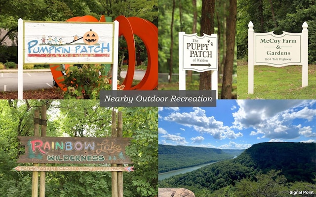 222 Grayson Way, Signal Mountain, TN 37377 - community / neighborhood sign with a mountain view