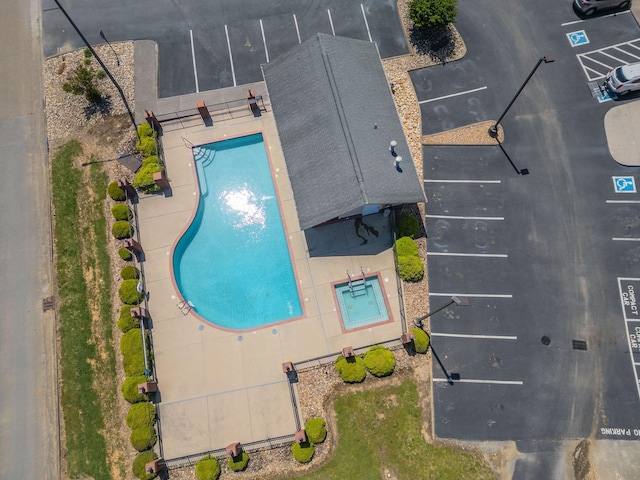 1410 Hurley Dr Unit 103, Sevierville, TN 37862 - drone / aerial view of a pool