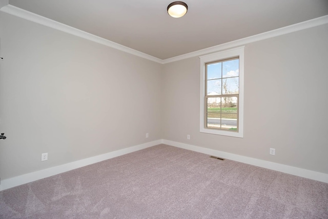 2024 Kestrel Ln, Spring Hill, TN 37174 - carpeted empty room with ornamental molding and baseboards