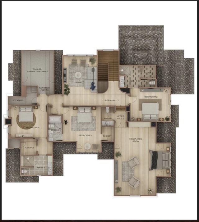 12 Middleton Park Ln, Nashville, TN 37215 - floor plan / room layout