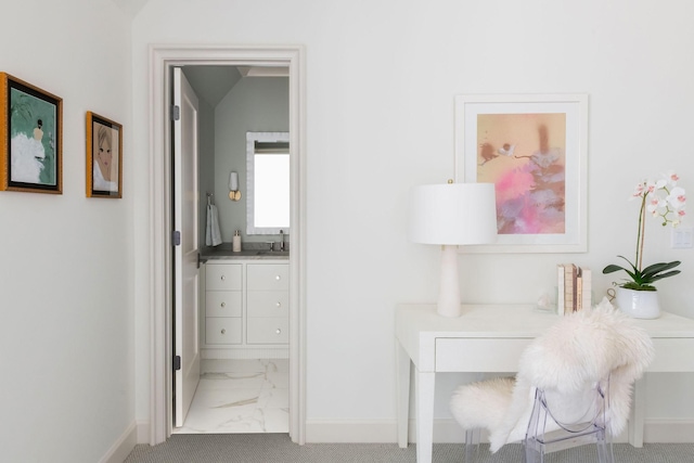12 Middleton Park Ln, Nashville, TN 37215 - office space with marble finish flooring and baseboards