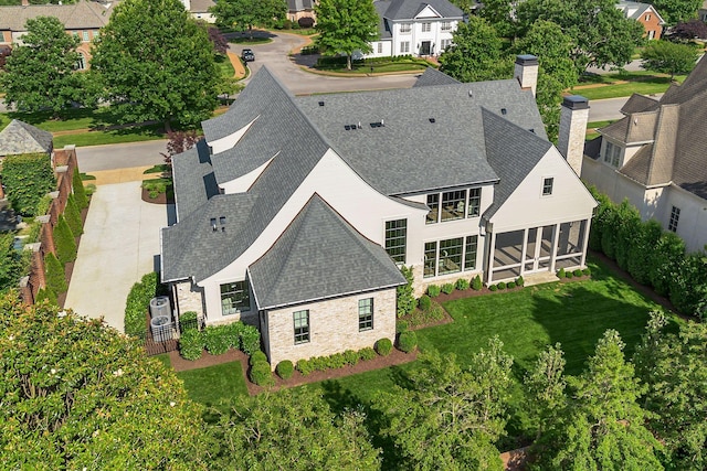 12 Middleton Park Ln, Nashville, TN 37215 - aerial view of residential area