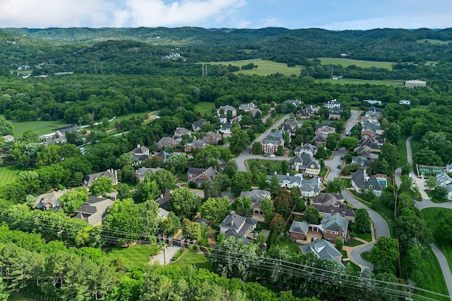 12 Middleton Park Ln, Nashville, TN 37215 - aerial view of a mountainous background