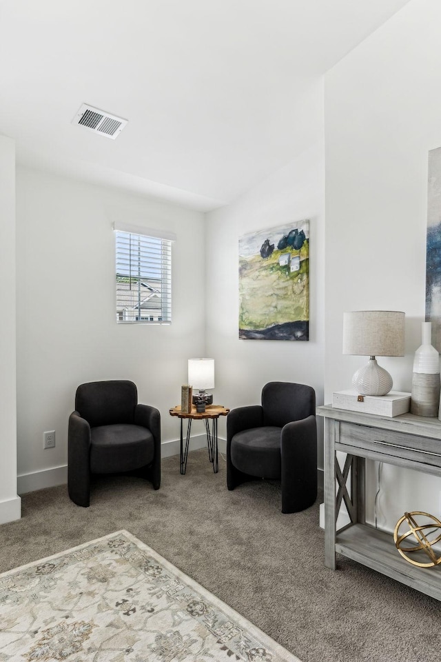 1115 Sweetleaf Dr, Franklin, TN 37064 - sitting room with carpet flooring and baseboards