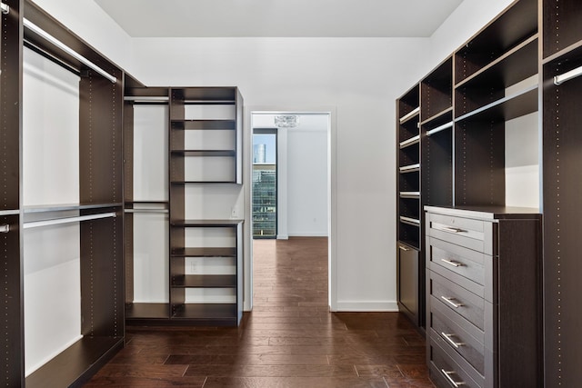 1212 Laurel St Unit 701, Nashville, TN 37203 - spacious closet with dark wood-style flooring