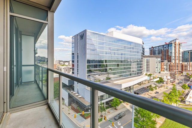 1212 Laurel St Unit 701, Nashville, TN 37203 - balcony with a city view