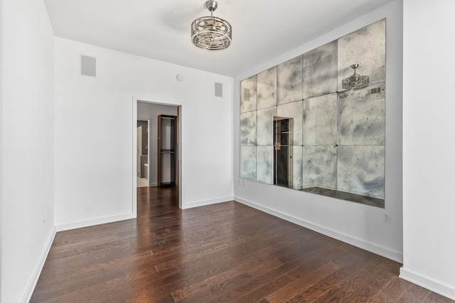 1212 Laurel St Unit 701, Nashville, TN 37203 - empty room featuring wood finished floors and baseboards