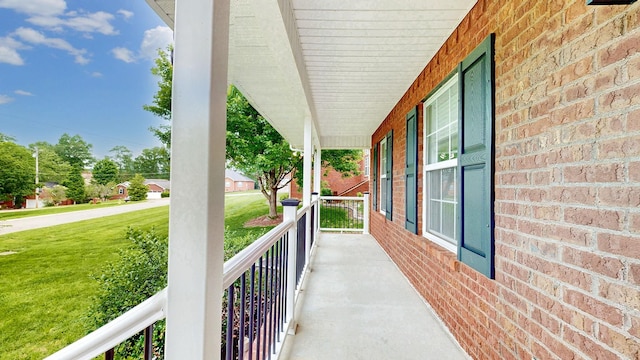 618 Cookstown Dr, Smyrna, TN 37167 - view of patio / terrace with covered porch