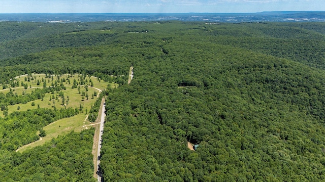 154 Whitetail Ln, Belvidere, TN 37306 - bird's eye view of a heavily wooded area