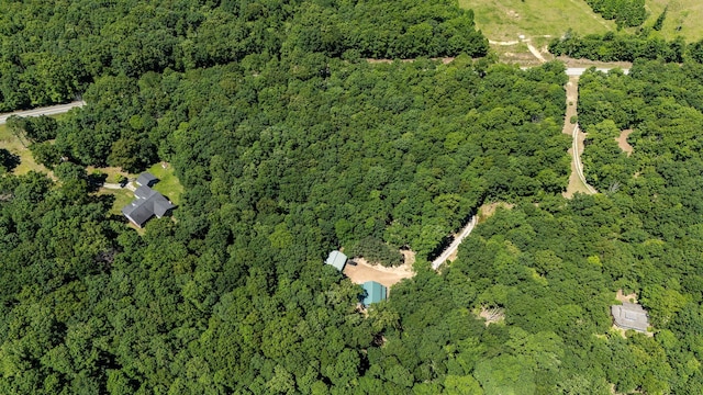 154 Whitetail Ln, Belvidere, TN 37306 - aerial view of property's location with a heavily wooded area