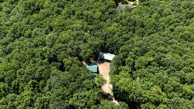 154 Whitetail Ln, Belvidere, TN 37306 - aerial view of property and surrounding area featuring a heavily wooded area