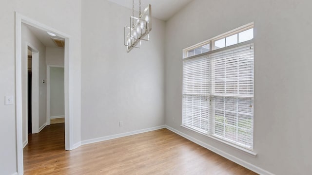 2014 Patrick Way, Spring Hill, TN 37174 - unfurnished dining area with light wood-type flooring and baseboards