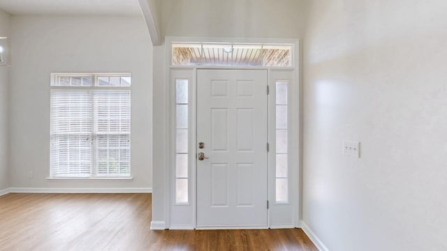 2014 Patrick Way, Spring Hill, TN 37174 - foyer featuring wood finished floors, baseboards, and arched walkways