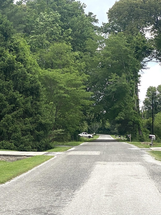 148 Shawna Ln, Hillsboro, TN 37342 - view of asphalt road featuring a wooded view