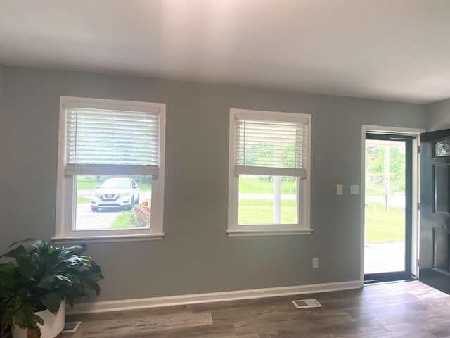 148 Shawna Ln, Hillsboro, TN 37342 - foyer with baseboards and wood finished floors