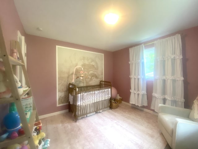 148 Shawna Ln, Hillsboro, TN 37342 - bedroom with baseboards and a crib