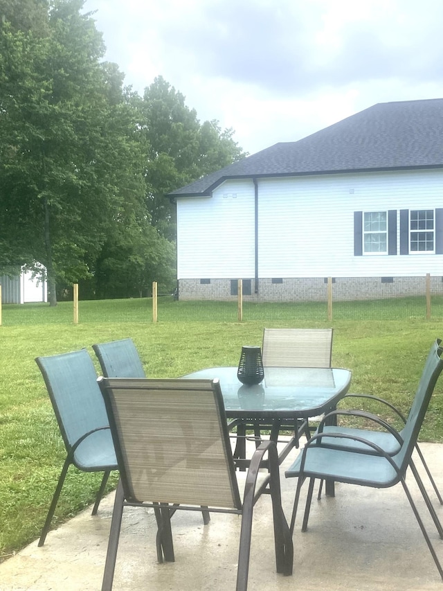 148 Shawna Ln, Hillsboro, TN 37342 - view of patio featuring outdoor dining area