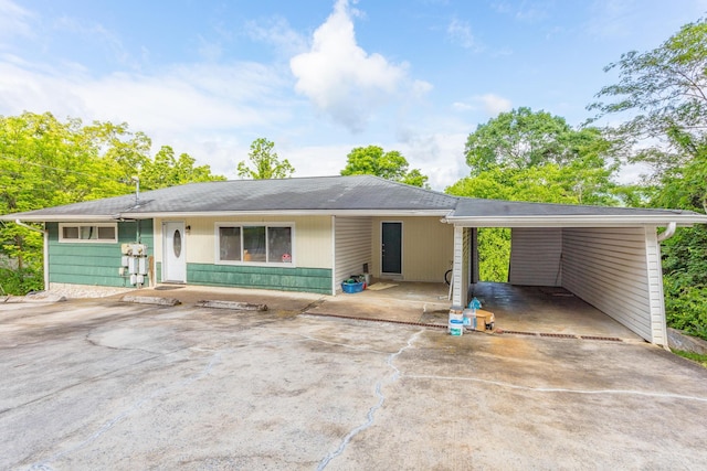 3913 Pickering Ave, Chattanooga, TN 37415 - view of front of house featuring a carport