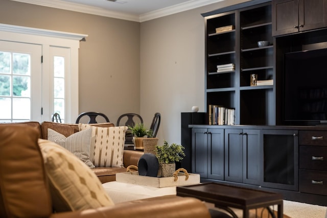 109 Allenhurst Cir, Franklin, TN 37067 - sitting room featuring ornamental molding