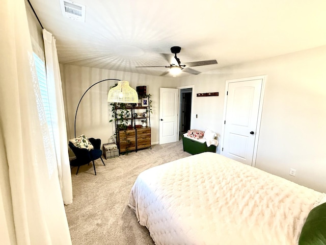 4524 Hoboken Way, Murfreesboro, TN 37128 - bedroom with light carpet and ceiling fan