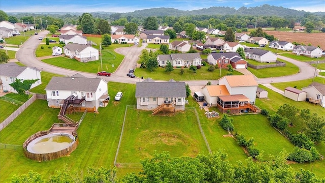 2129 Hollandale Cir, Columbia, TN 38401 - aerial perspective of suburban area