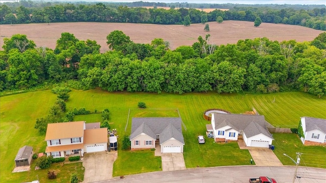 2129 Hollandale Cir, Columbia, TN 38401 - overview of rural landscape