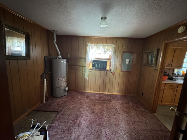 2168 Jefferson Rd, Smithville, TN 37166 - utility room featuring gas water heater, electric panel, and cooling unit