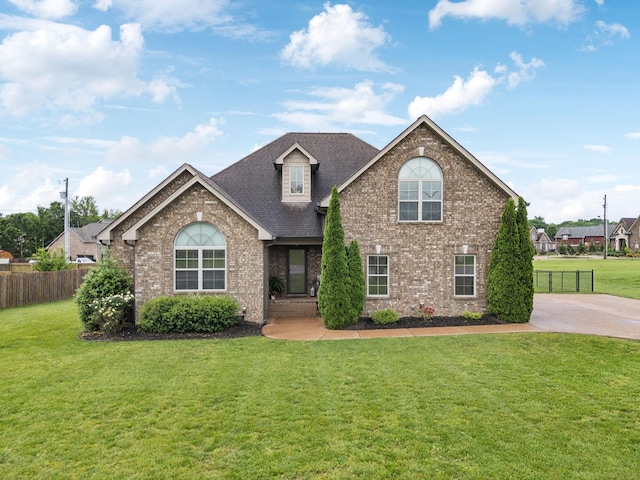 1403 Wade Hampton Ct, Lebanon, TN 37087 - traditional-style house with brick siding and roof with shingles