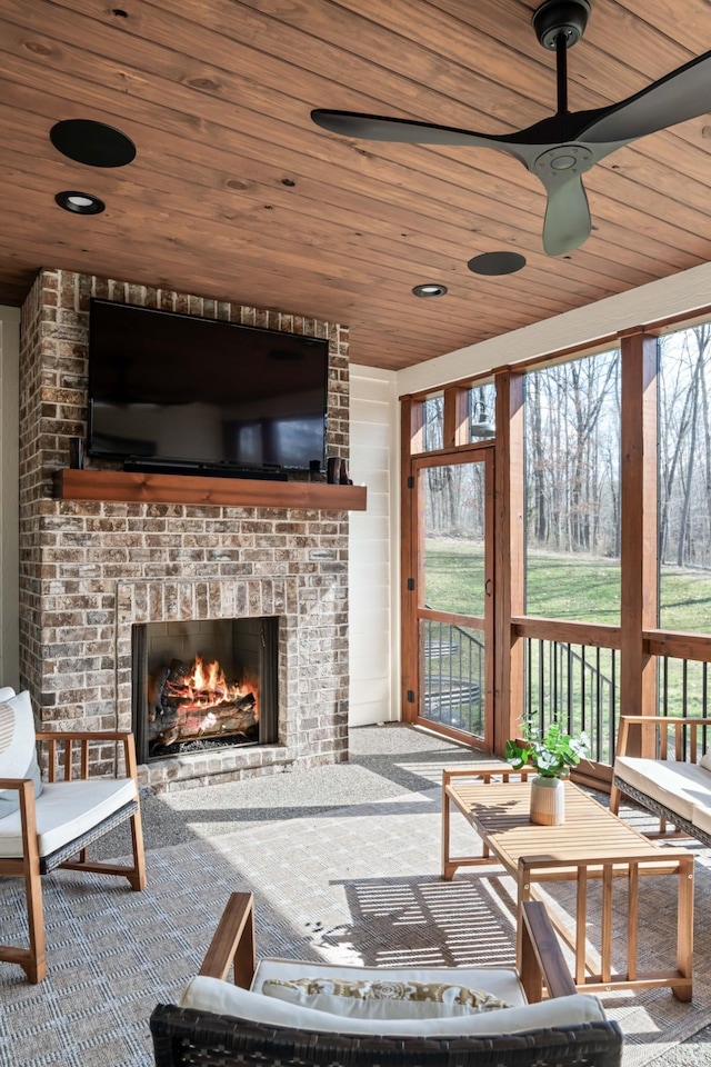 7361 Liberty Rd, Fairview, TN 37062 - view of sunroom