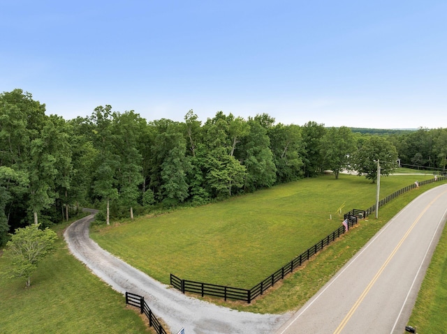 7361 Liberty Rd, Fairview, TN 37062 - aerial view of sparsely populated area with agricultural land