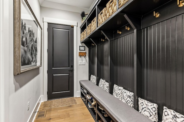 5012 Toll Road Ct, Thompsons Station, TN 37179 - mudroom with wood finished floors and baseboards