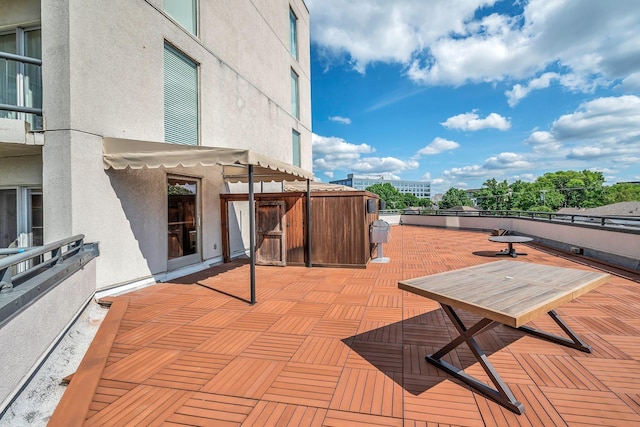 900 19th Ave S Unit 508, Nashville, TN 37212 - view of wooden terrace