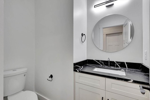 7592 Grasshopper Rd, Georgetown, TN 37336 - bathroom with toilet and vanity
