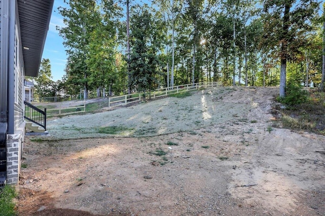 7592 Grasshopper Rd, Georgetown, TN 37336 - view of yard with fence