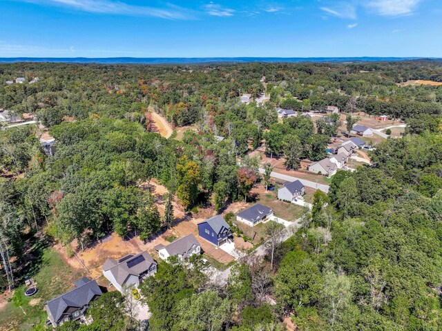 7592 Grasshopper Rd, Georgetown, TN 37336 - view of property location with a heavily wooded area and nearby suburban area