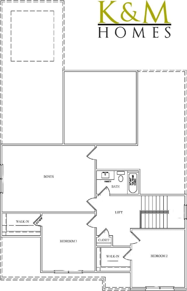 8650 Becket Way Lot # 4, Ooltewah, TN 37363 - floor plan / room layout
