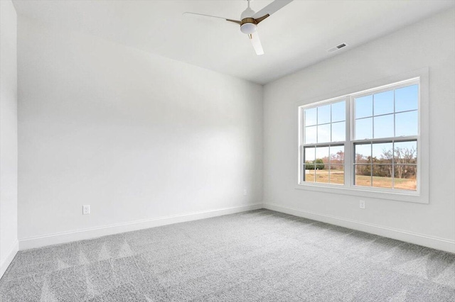 8650 Becket Way Lot # 4, Ooltewah, TN 37363 - carpeted spare room featuring a ceiling fan and baseboards