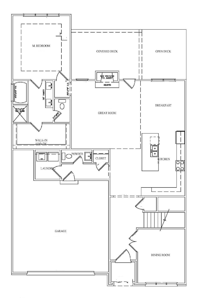 8650 Becket Way Lot # 4, Ooltewah, TN 37363 - home floor plan