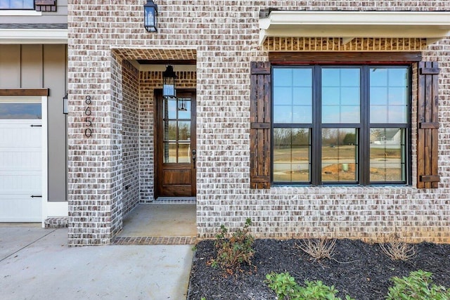 8650 Becket Way Lot # 4, Ooltewah, TN 37363 - property entrance with brick siding