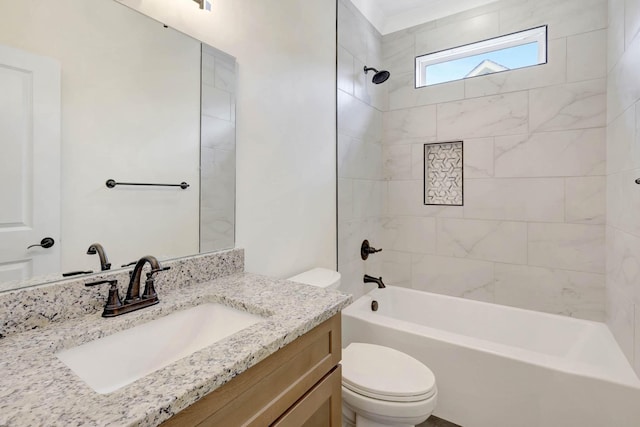 7383 Gamble Rd Lot # 5, Georgetown, TN 37336 - full bath featuring toilet, vanity, and  shower combination