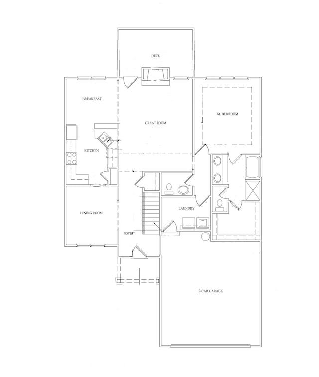 7452 Peytons Rise Way Lot # 52, Georgetown, TN 37336 - home floor plan