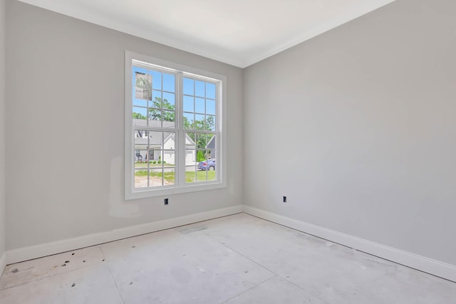7452 Peytons Rise Way Lot # 52, Georgetown, TN 37336 - spare room with baseboards and plenty of natural light