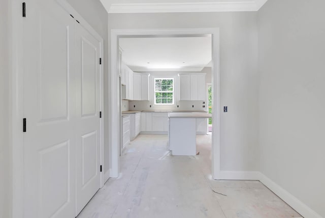 7452 Peytons Rise Way Lot # 52, Georgetown, TN 37336 - corridor with baseboards and crown molding