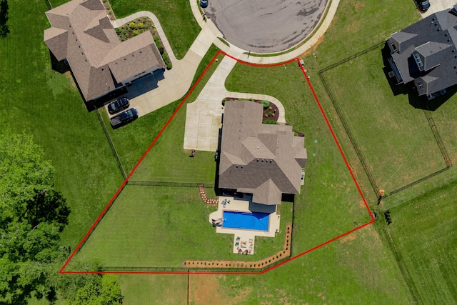 105 Bowwater Pl, Gallatin, TN 37066 - drone / aerial view of a pool