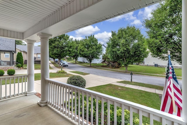 3157 Locust Holw, Nolensville, TN 37135 - view of patio with covered porch